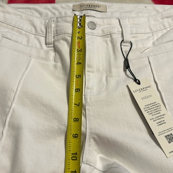 NWT LIVERPOOL LOS ANGELES LUCY BOOTCUT - BRIGHT WHITE - Picture 14 of 16